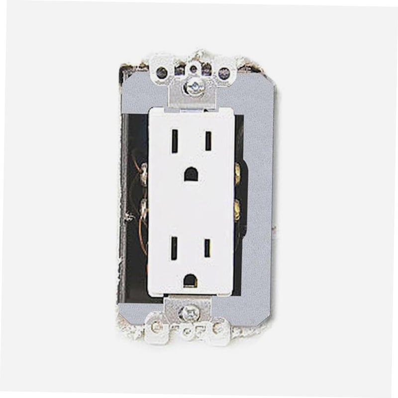 PRETYZOOM 15Pcs Metal Device Leveling Plates Electrical Outlet Shims Spacers for Accurate Wall Plate Installation for Home Renovations and Construction Projects - Image 5