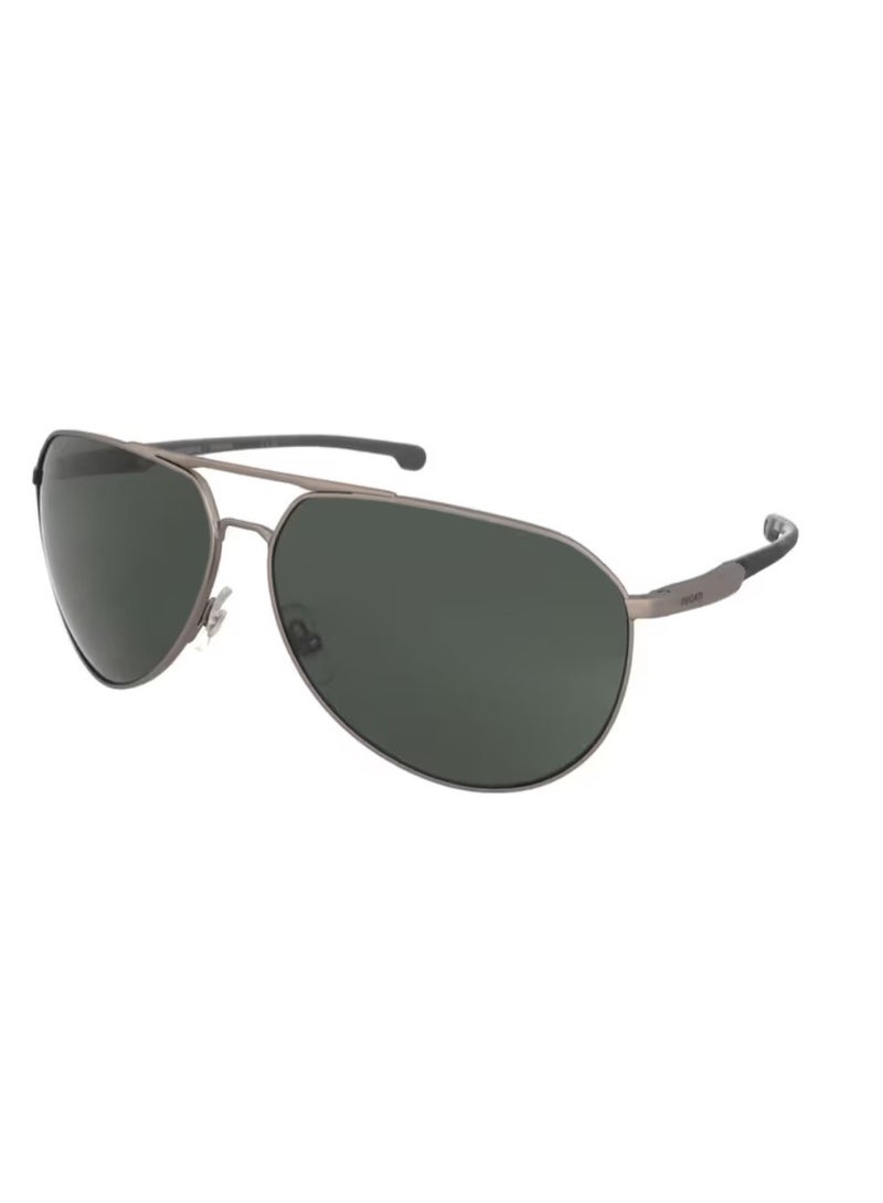 Carrera x Ducati Carrera Ducati CARDUC 030/S R8068QT Aviator Sunglasses – 67 mm Matte Dark Ruthenium / Green Lens – Men’s UV400 