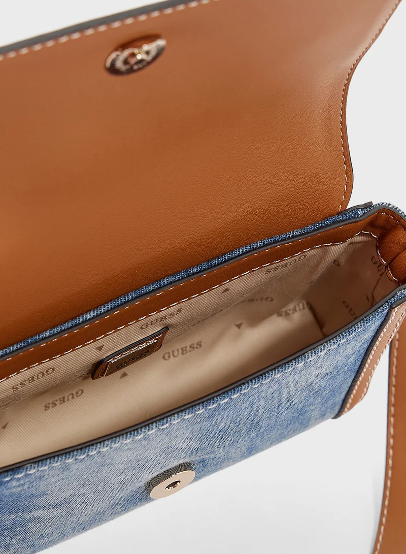 جس SEBINA FLAP SHOULDER BAG