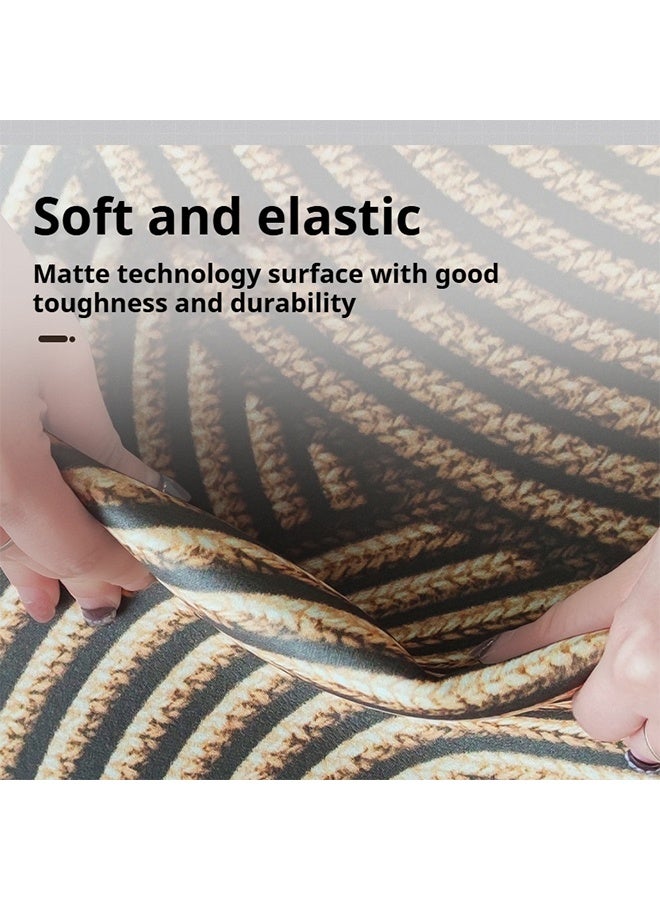 TodyJeyHo Sturdy Front Door Mat, Absorbent Muddy Dirt Resist Welcome Door Mats Outdoor Indoor, Stain and Fade Resistant, Non-Slip Backing Entry Mat Low Profile Doormat for Entryway - Image 2