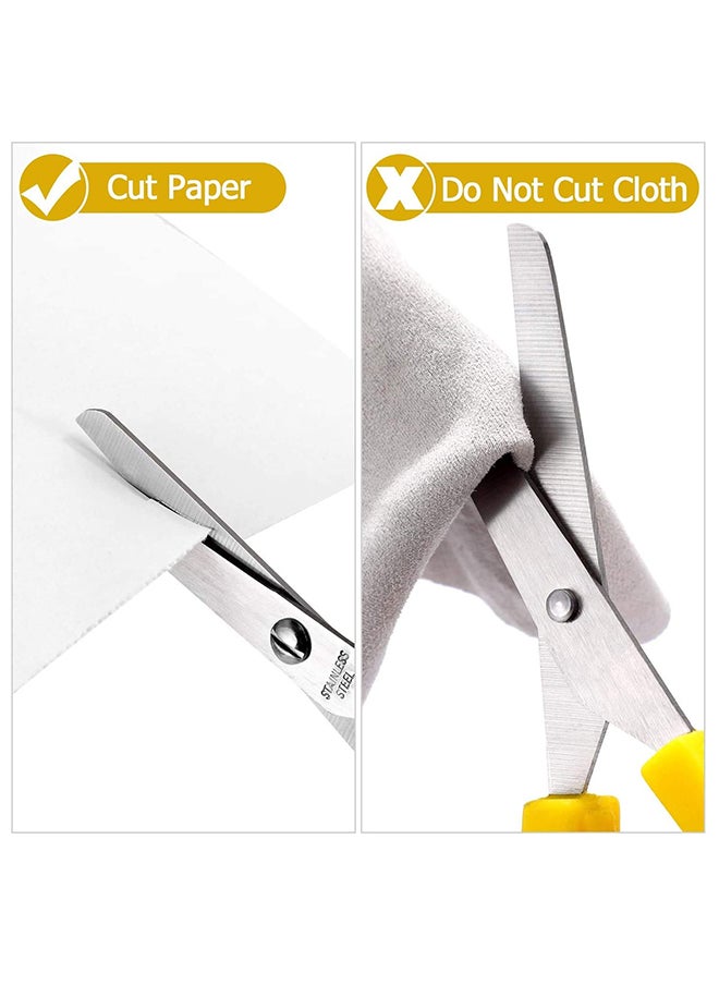 Excefore - Loop Handle Colorful Grip Scissors - Image 1