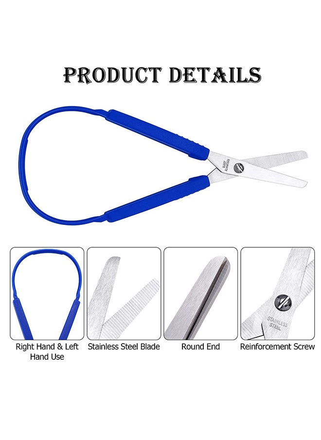 Excefore - Loop Handle Colorful Grip Scissors - Image 1