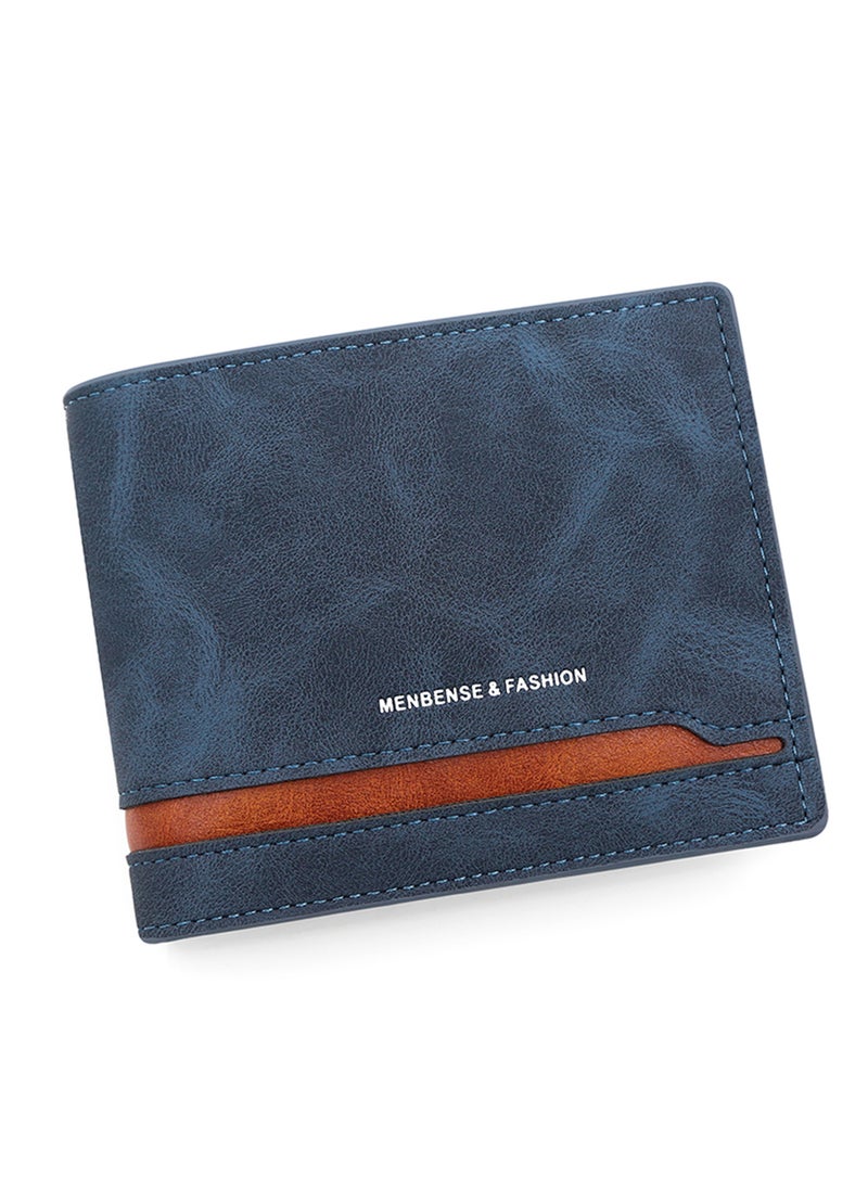 MenBense Business Men's Wallet Short Wallet Card Holder Document Bag 12*9.5*2.5cm - Image 4