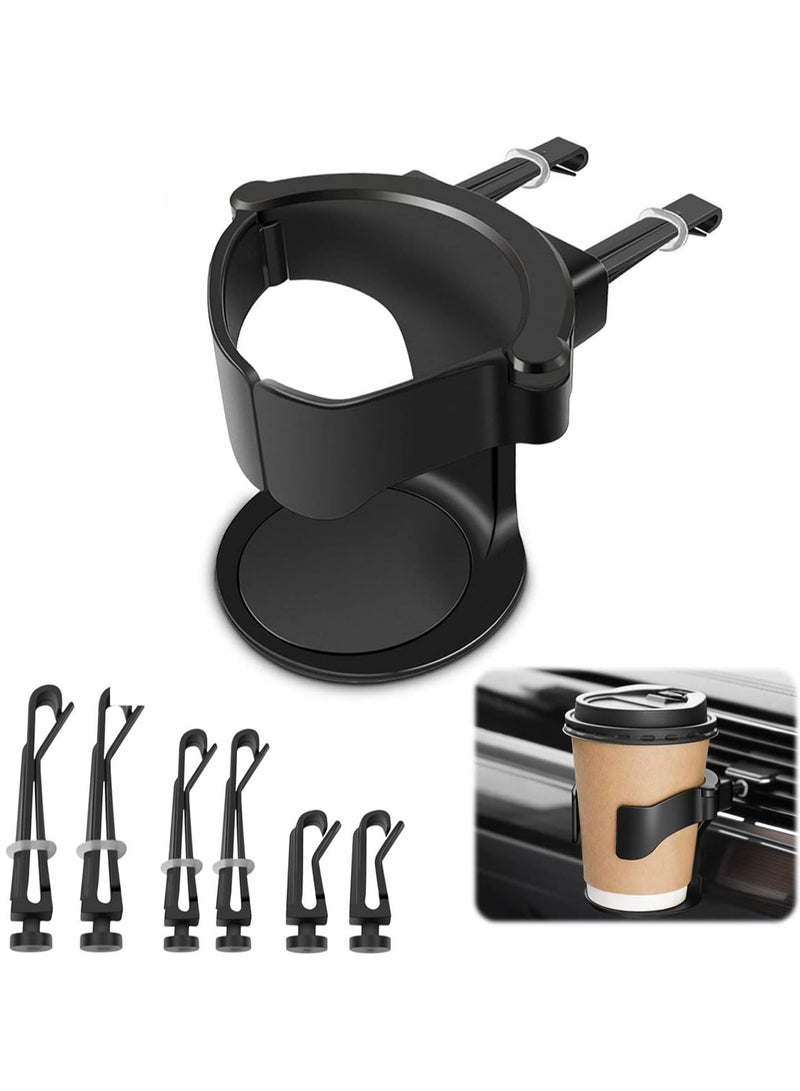 Generic Car Cup Holder for Air Vent Adjustable Car Air Conditioner Vent Drink Holder Waterproof Durable Vehicle Cup ExpanderAutomotive Ashtray Holder Replacement for Car Car Universal Accessories  - Image 1