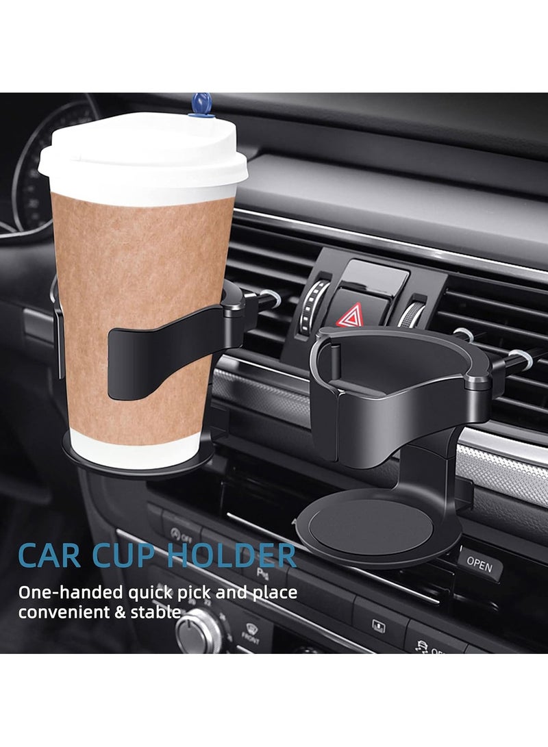 Generic Car Cup Holder for Air Vent Adjustable Car Air Conditioner Vent Drink Holder Waterproof Durable Vehicle Cup ExpanderAutomotive Ashtray Holder Replacement for Car Car Universal Accessories  - Image 5