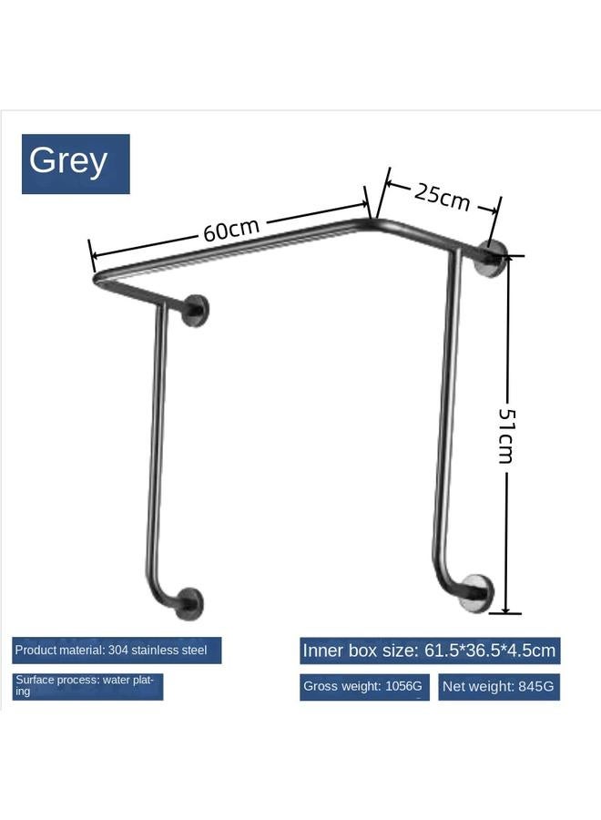 Bluejw Water Plated 304 Stainless Steel Seasonal Hotel Hanger Towel Rack Project Special Towel Rack Storage Rack Drying Rack  - Image 1