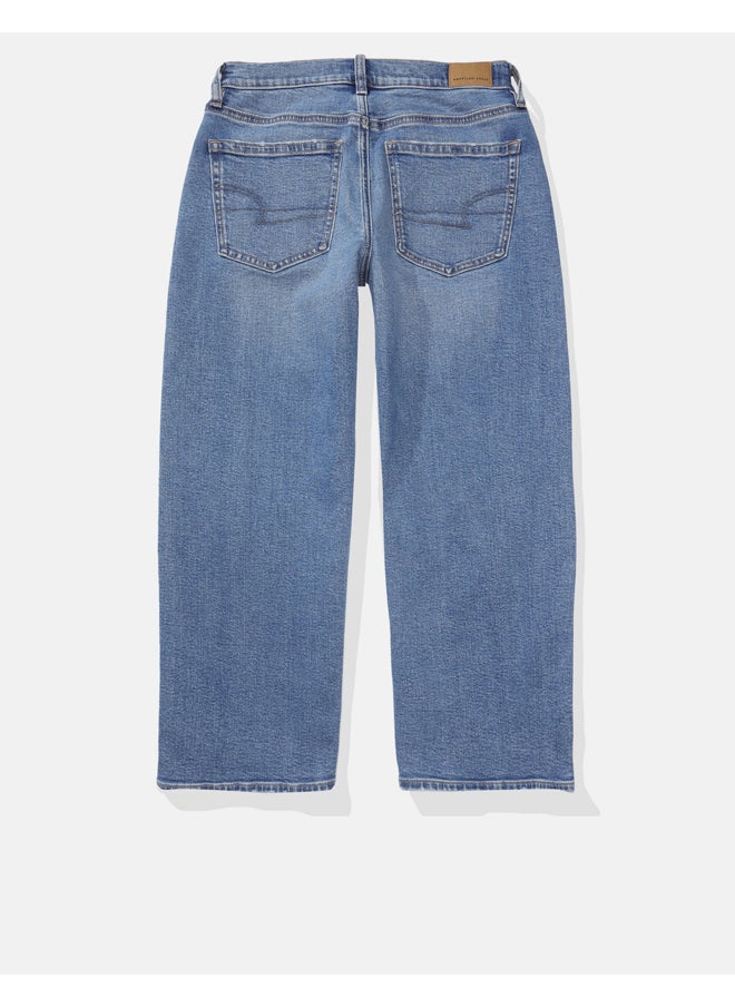 American Eagle - AE بنطال جينز قصير بأرجل واسعة من التسعينات - Image 1