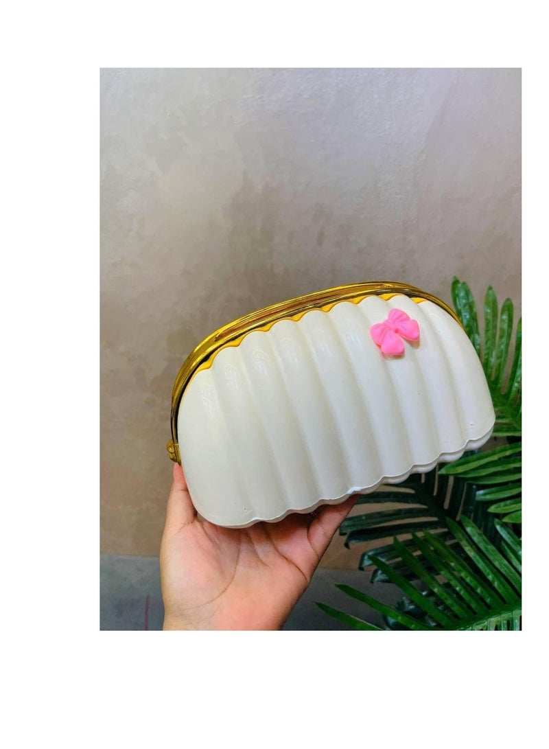 Spring Shell Design Tissue Box Tissue Holder Organizer Modern Home Decor Living Room Tissue Dispenser for Living Room - Image 2
