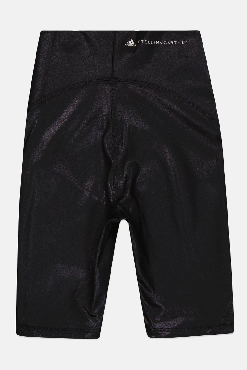 Adidas by Stella McCartney Women Sportswear Fit Brand Logo Training Biker Shorts, Black - Image 3