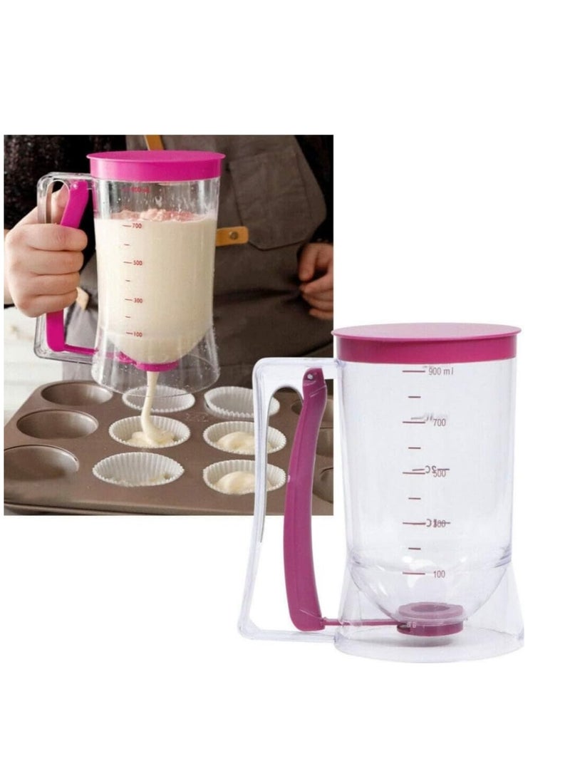 Generic - Crepe, Pancake and Cupcake Mixer Dispenser: The perfect solution for preparing delicious breakfast with one touch - Image 1