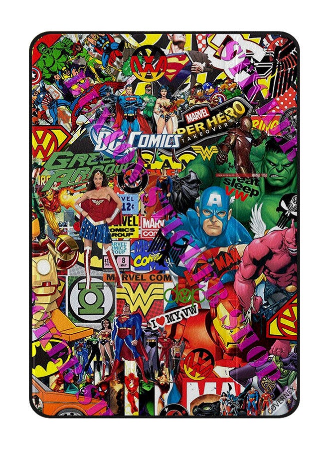 Covernex Protective Flip Cover For Samsung Galaxy Tab S8 Super Heros Comics  - Image 1