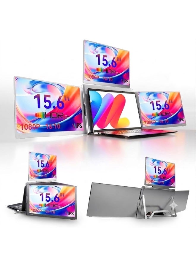 hiluke Hiluke 15 6 Laptop Screen Extender Quad Monitor 15.6 inch Z288FC10F5C2C32E8AB99Z