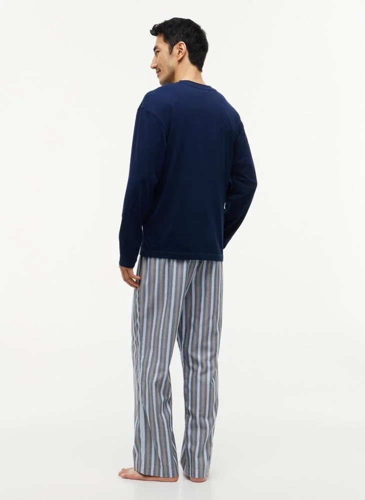 Tommy Hilfiger TH Original Print Long Pyjama Set