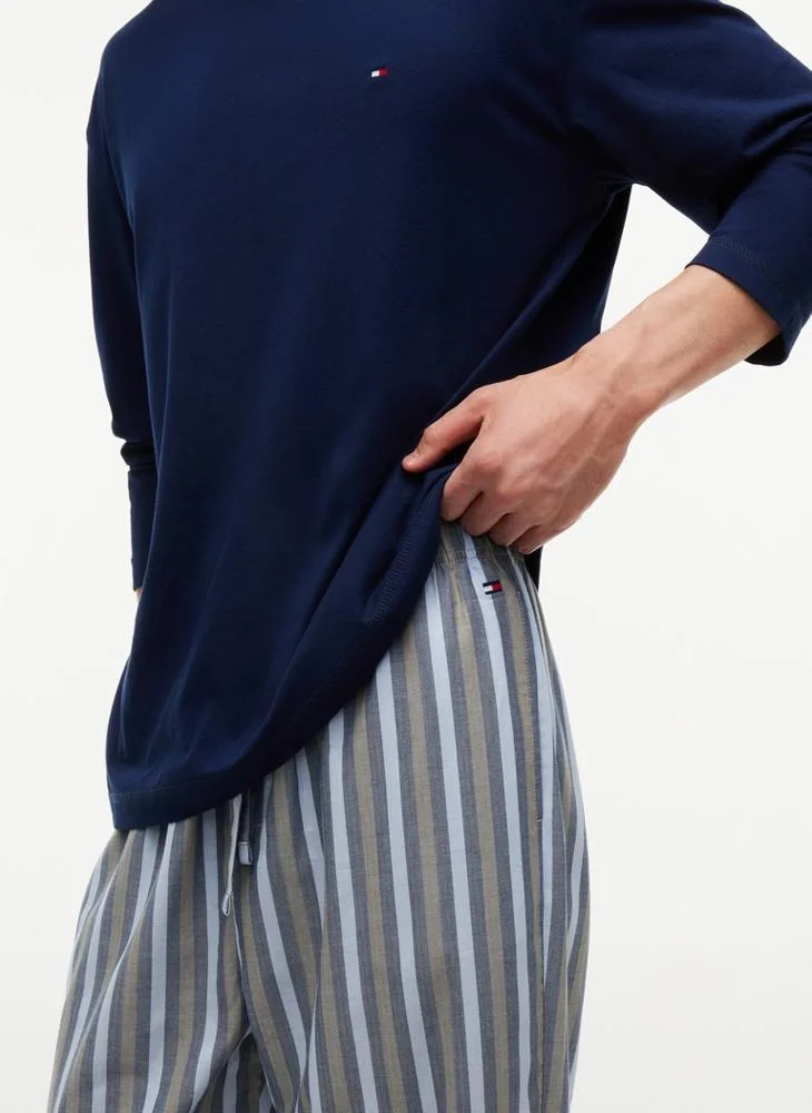 Tommy Hilfiger  TH Original Print Long Pyjama Set for Men | Best Price UAE