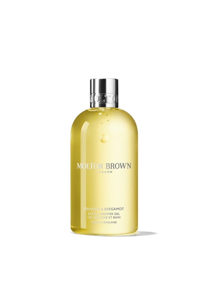 MOLTON BROWN Orange & Bergamot Bath & Shower Gel 300ml - Image 1