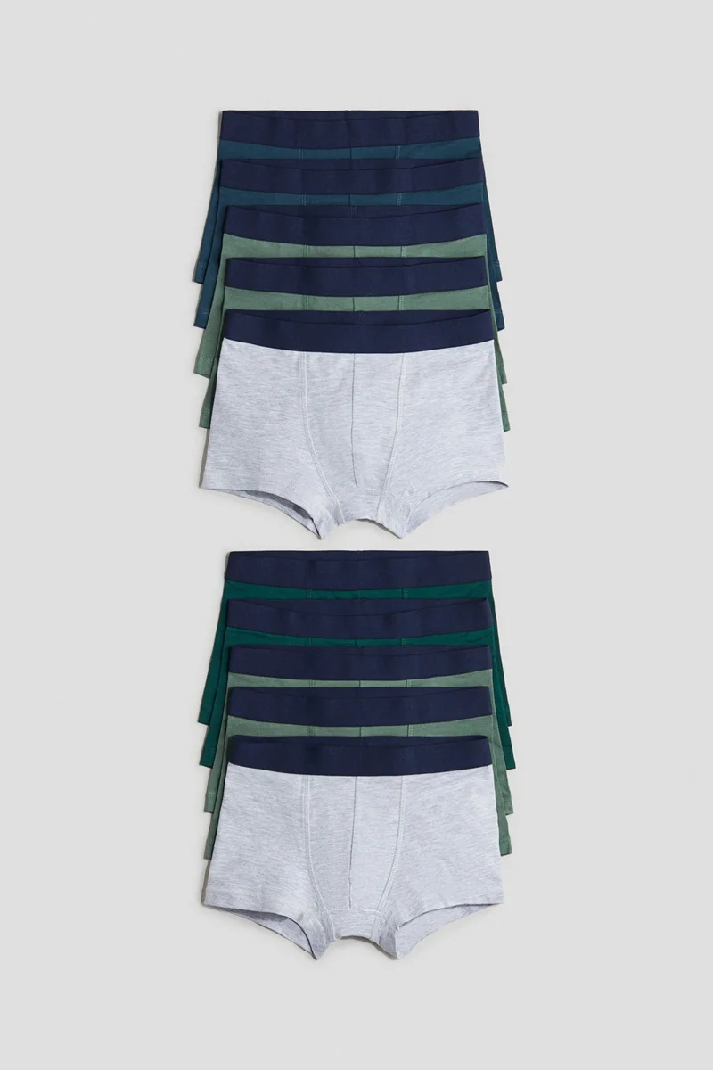 H&M 10-pack cotton trunks