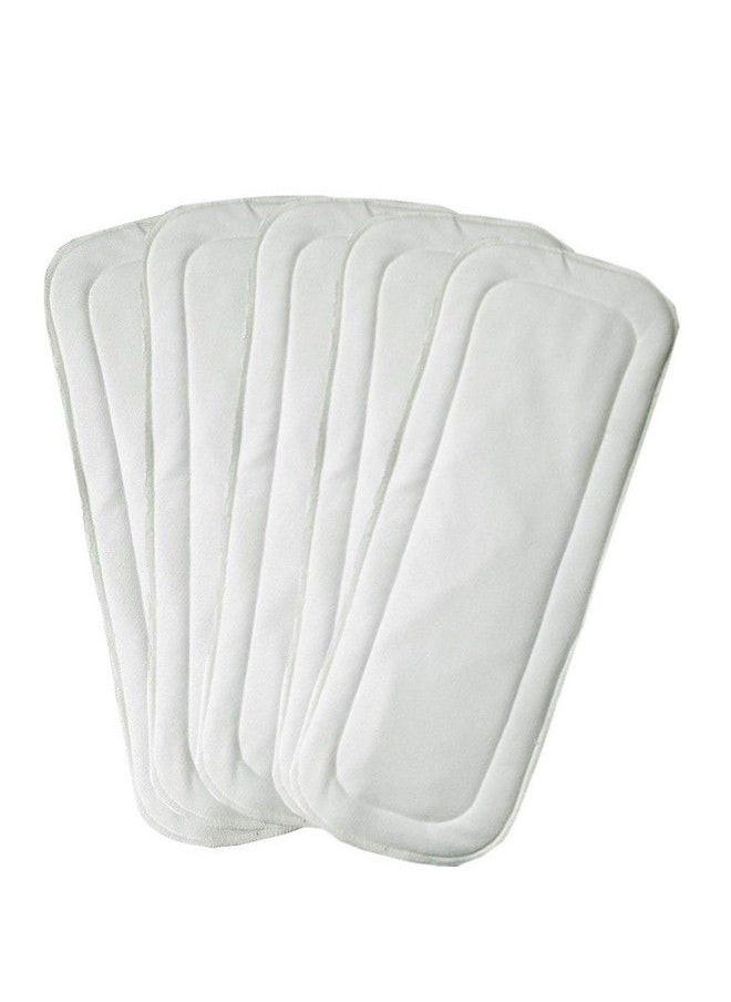 DOMENICO Kids Diaper Inserts Reusable (Pack Of5) Baby Washable Cloth Diaper Nappies Wet Free Inserts For Babies (5 Layer Insert Pad For Cloth Diapers)  - Image 1