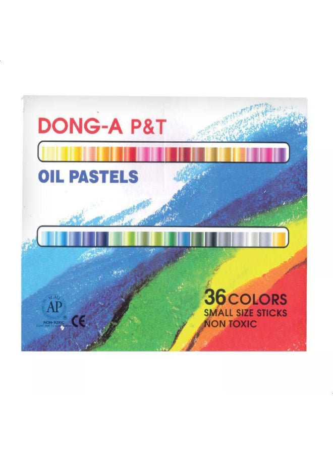 Dong-A Set Of 36 Oil Pastel Colors