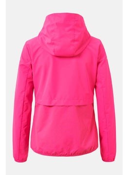 Tchibo Women Sportswear Fit Long Sleeves Running Jacket, Fuchsia  - Image 3