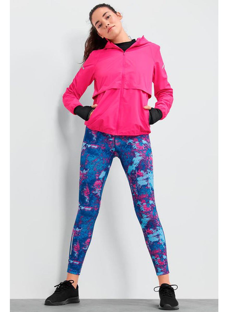 Tchibo - Women Sportswear Fit Long Sleeves Running Jacket, Fuchsia - Image 1