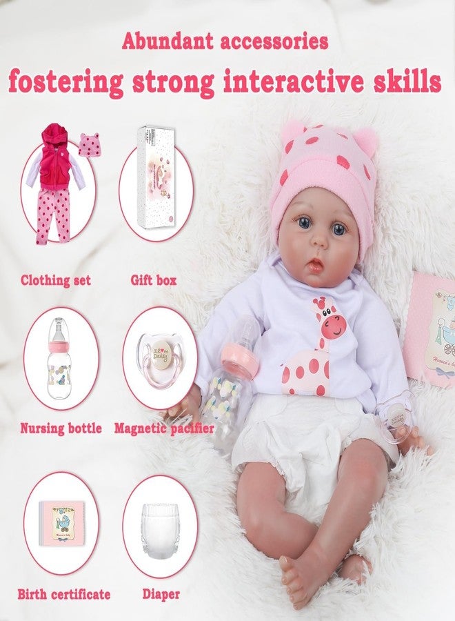 CHAREX Reborn Baby Dolls - 20 inches Realistic Newborn Lifelike Baby Dolls Toy for Kids Age 3+ - Image 4