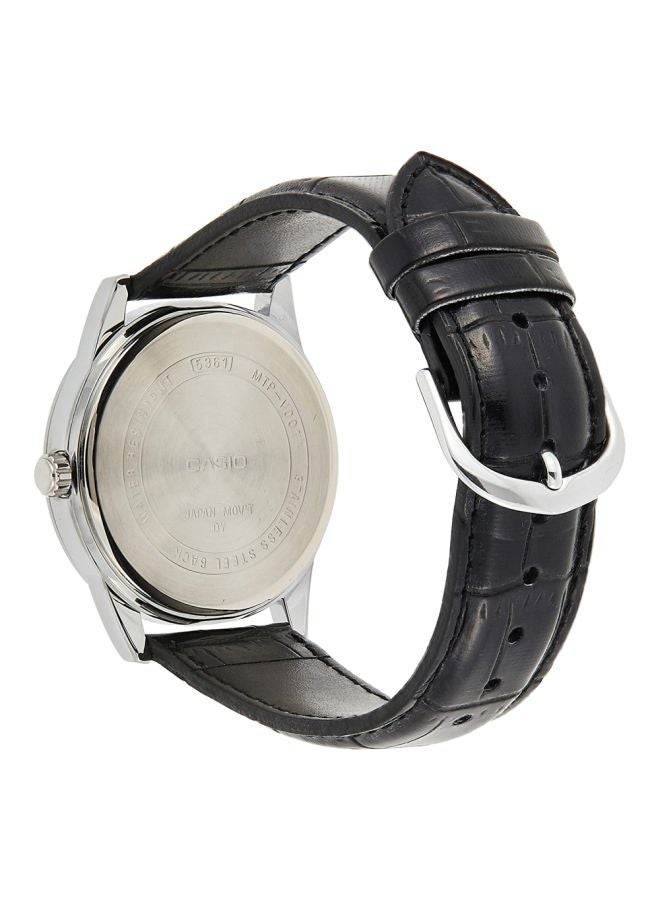 CASIO Men Water Resistant Analog Watch MTP-V001L-7B - 45 mm - Black - Image 4
