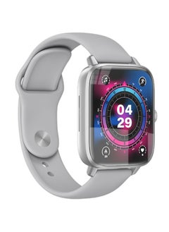 cardoo Smart watch Egypt  touch screen CardoO watch for men and women Heart Rate waterproof Bluetooth Calls Smart watch Support Arabic for Android and IOS (silver)  - Image 3