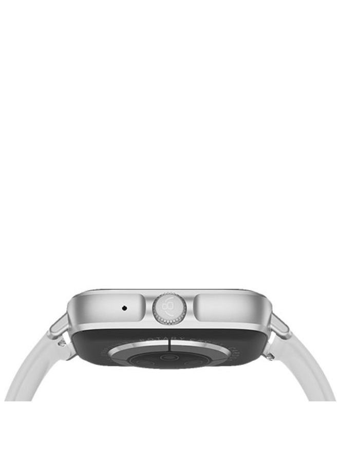 ساعات واتش كاردو ساعة Smart Watch أندرويد وIOS ساعة تاتش بلوتوث (للرد واجراء المكالمات) الساعة الذكية آفضل ساعة ذكية CardoO Watch للرجال والنساء (فضى)