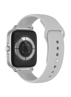 cardoo Smart watch Egypt  touch screen CardoO watch for men and women Heart Rate waterproof Bluetooth Calls Smart watch Support Arabic for Android and IOS (silver)  - Image 5