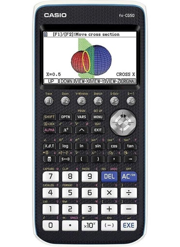 FX-CG50 Graphing Calculator, High Resolution Color Display