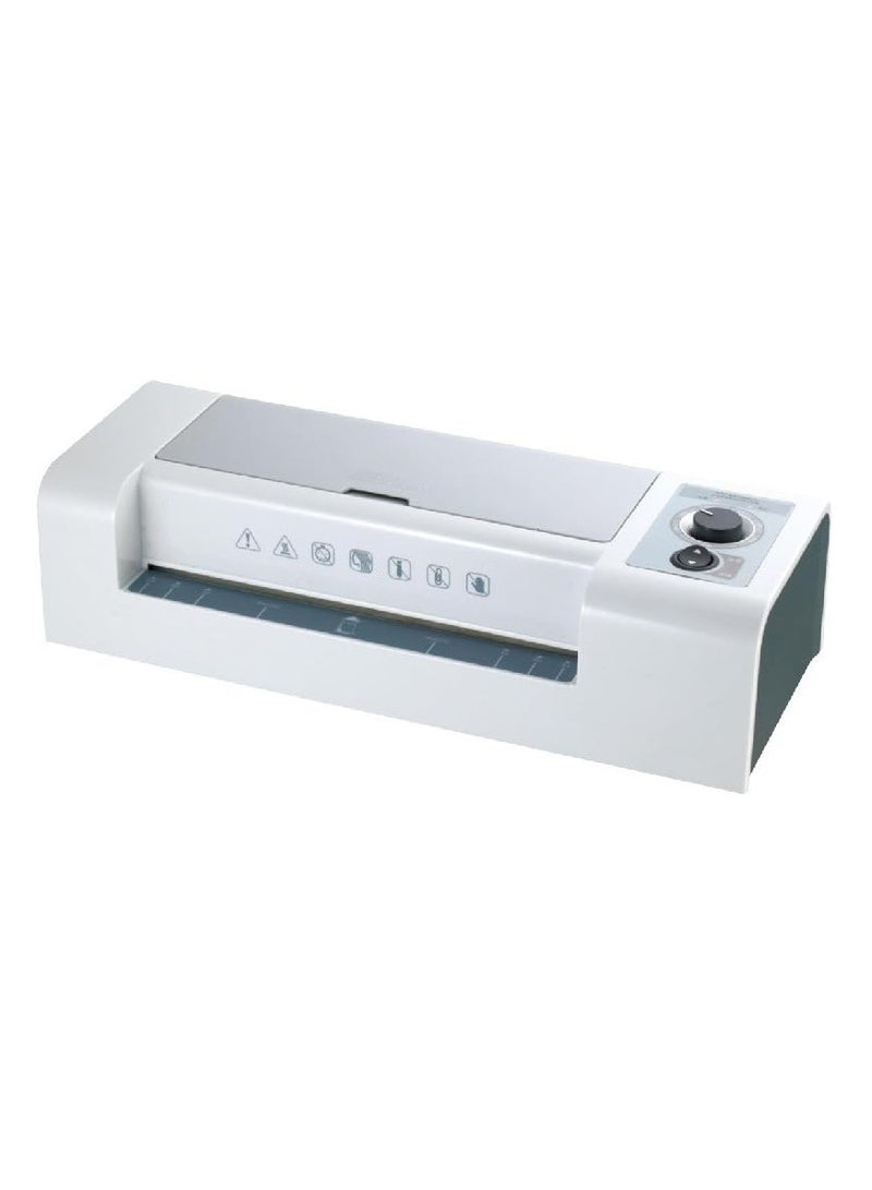 Deli مغلف حراري وبارد A3 80-200 ميكرون قابل للتعديل باللون الأبيض