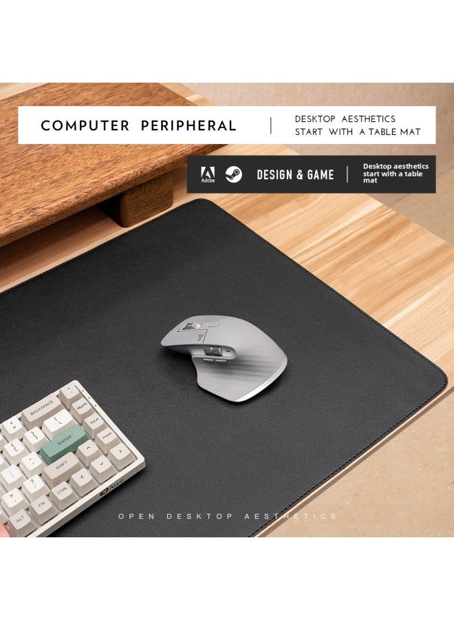 Mouse Pad Oversized Stain-resistant Double-sided Leather Scratch-resistant Wear-resistant Computer Game Office Desk Mat Small Batch Factory Custom