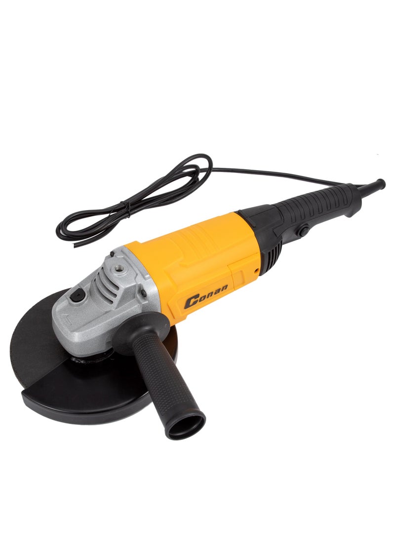 Conan Professional Electric Angle Grinder 2600W – 9 Inch (230mm) – for Heavy-Duty Cutting & Grinding - Image 1