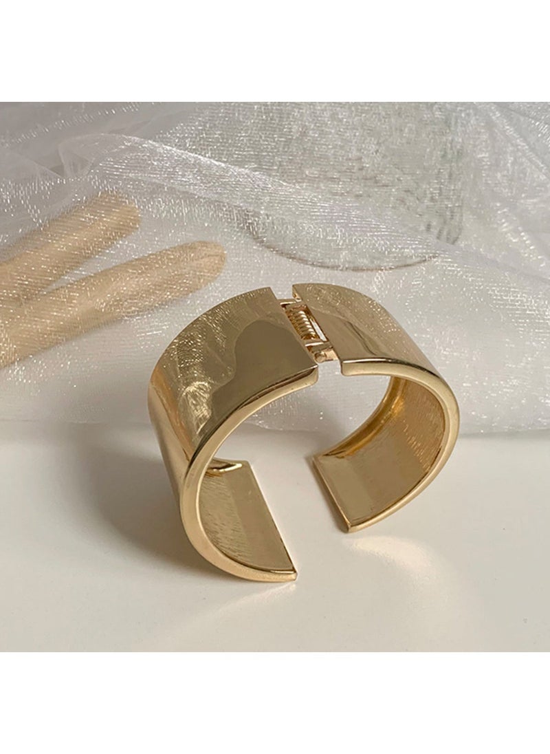 Trendy Oversized Bracelet Curtain Tiebacks Gold mirror 