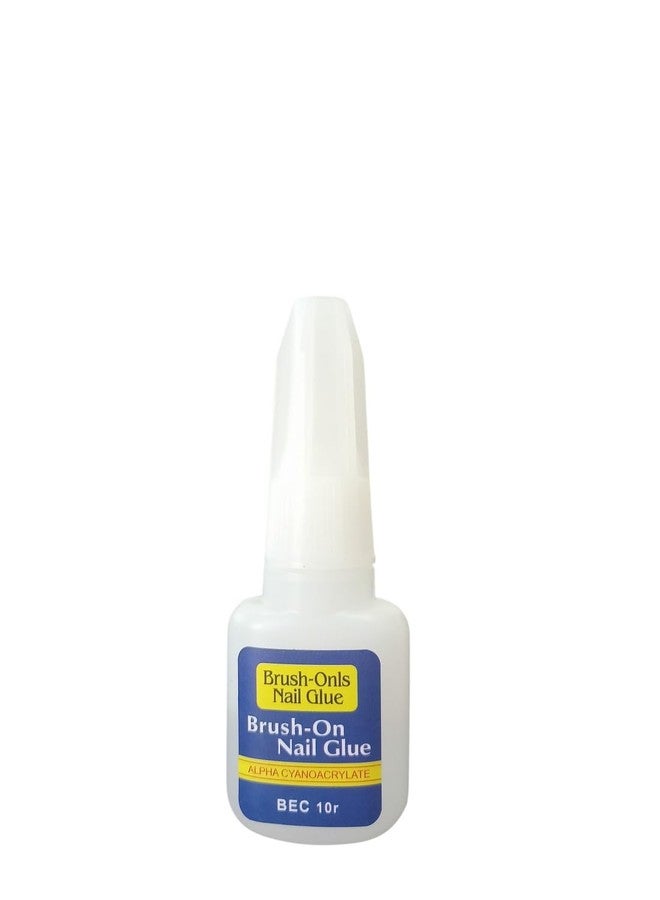 LOBE MIRACLE Ultra Strong Nail Glue with Brush, 10ml, Quick Dry Adhesive for Press On Nails, Acrylic, Fake Nails and Tips, Waterproof, Long-Lasting - Image 1