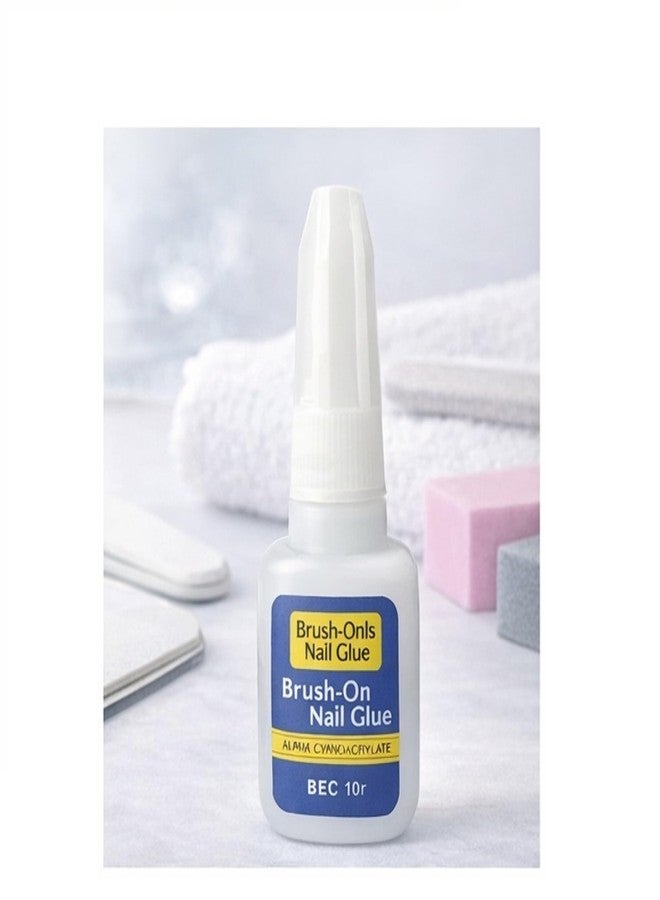 LOBE MIRACLE Ultra Strong Nail Glue with Brush, 10ml, Quick Dry Adhesive for Press On Nails, Acrylic, Fake Nails and Tips, Waterproof, Long-Lasting - Image 2