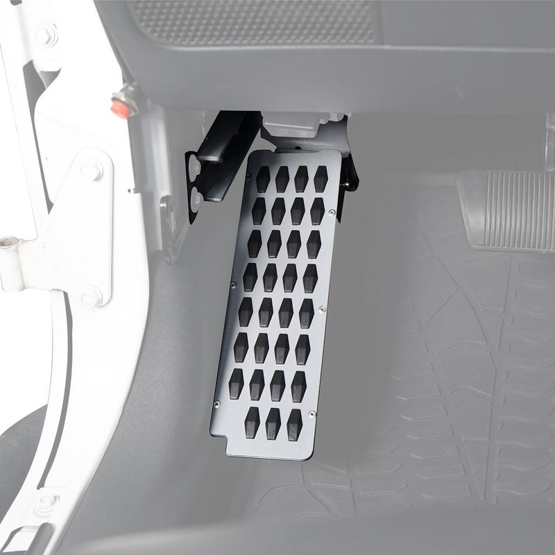 Wrangler JK Dead Pedal Left Side Foot Rest Kick Pad Panel for Jeep Wrangler 20072018 JK JKU Unlimited