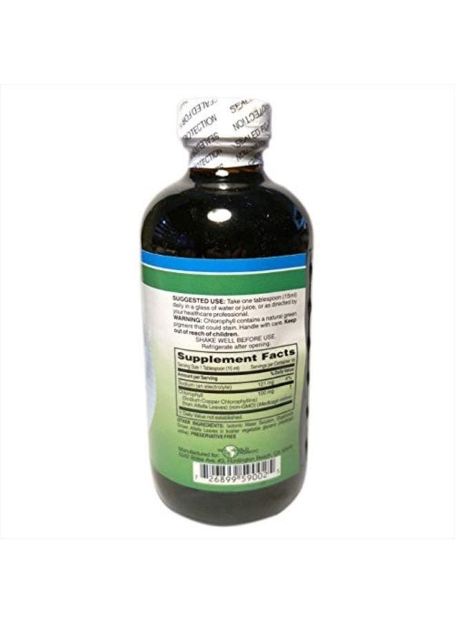 World Organic - Chlorophyll Liquid 100mg, 8 oz liquid - Image 1