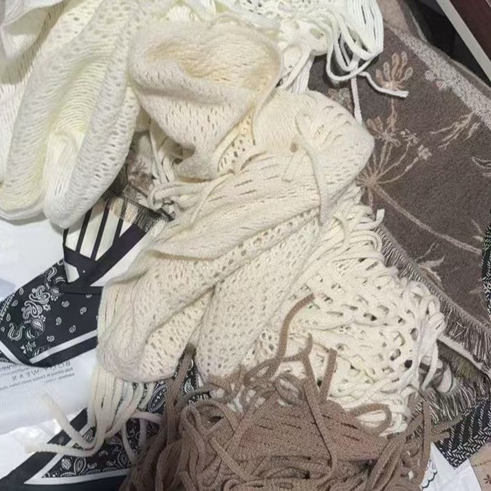 Bohemian Fringe Triangle Scarf Belt - Image 5