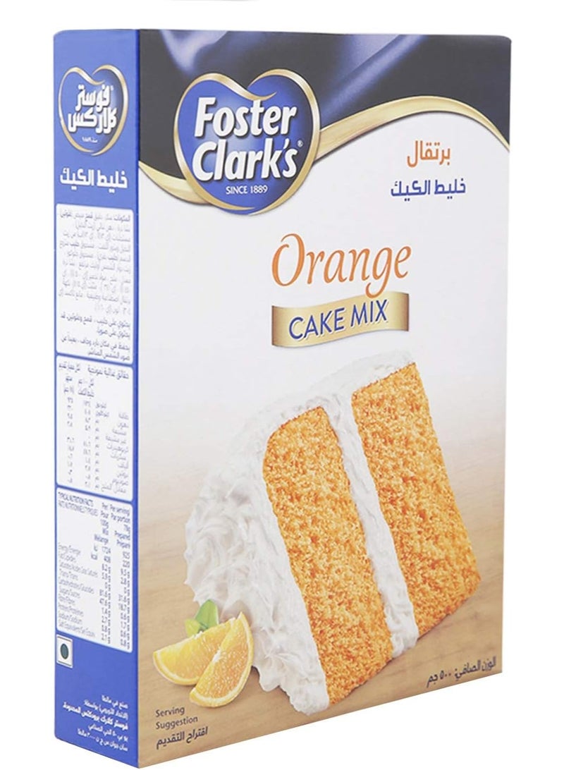 Foster Clark's Orange Cake Mix 500G - Image 2