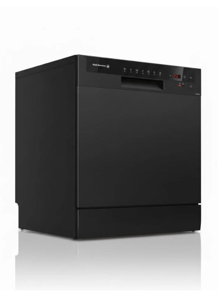 كلفينيتور غسالة اطباق فوق الرخامة كلفنيتور 8 افراد 7 برامج لون اسود KDW8-3802FB - Image 2