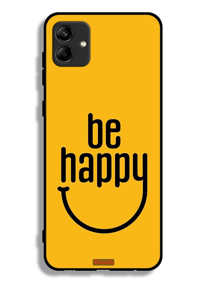 Tolwak Samsung Galaxy A04e Protective Case Cover Be Happy - Image 1