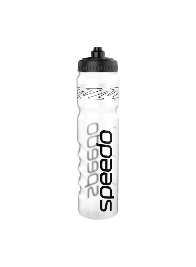 speedo 1Ltrwaterbottleclearblack, Onesz - Image 3