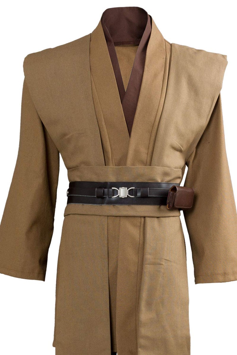 Cosplaysky Men's Tunic Cosplay Costume Adults Outfits Halloween Robe Hooded Uniform - Image 4