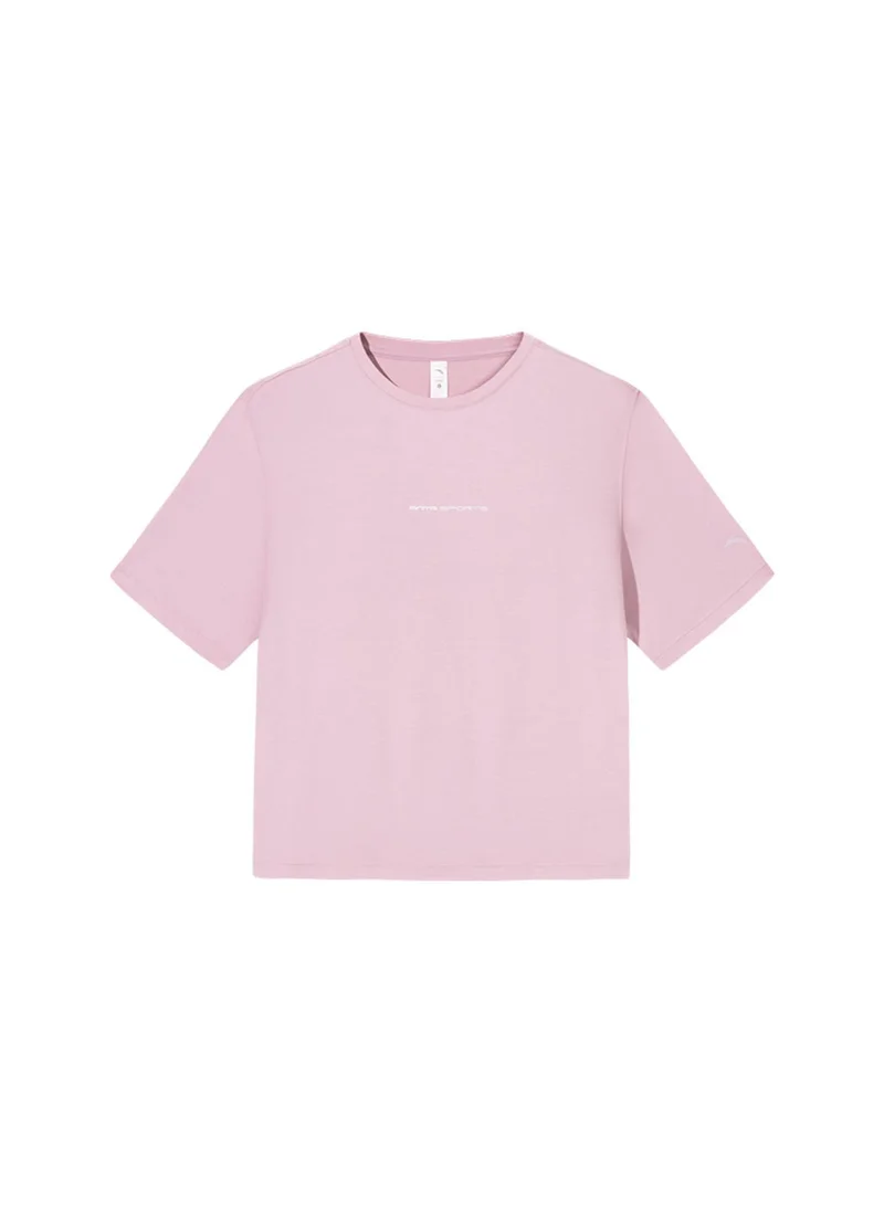 ANTA TRAIN Short T-Shirt Pink