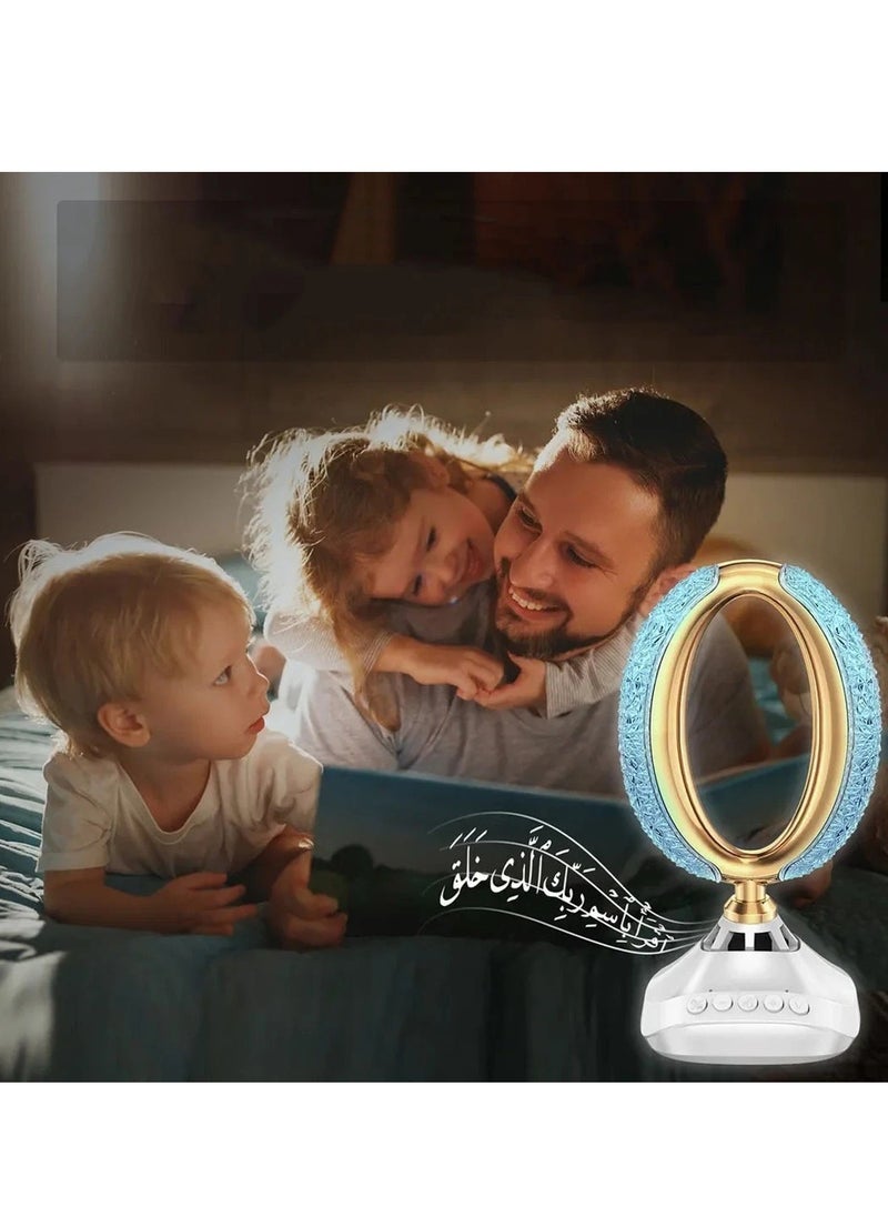 MOCOM The Ultimate Quranic Speaker 2023 - Enchanting Lighting, Multiple Recitations, and Modern Acrylic Design Controlled by Mobile APP, Remote, Manual Button  - Image 5