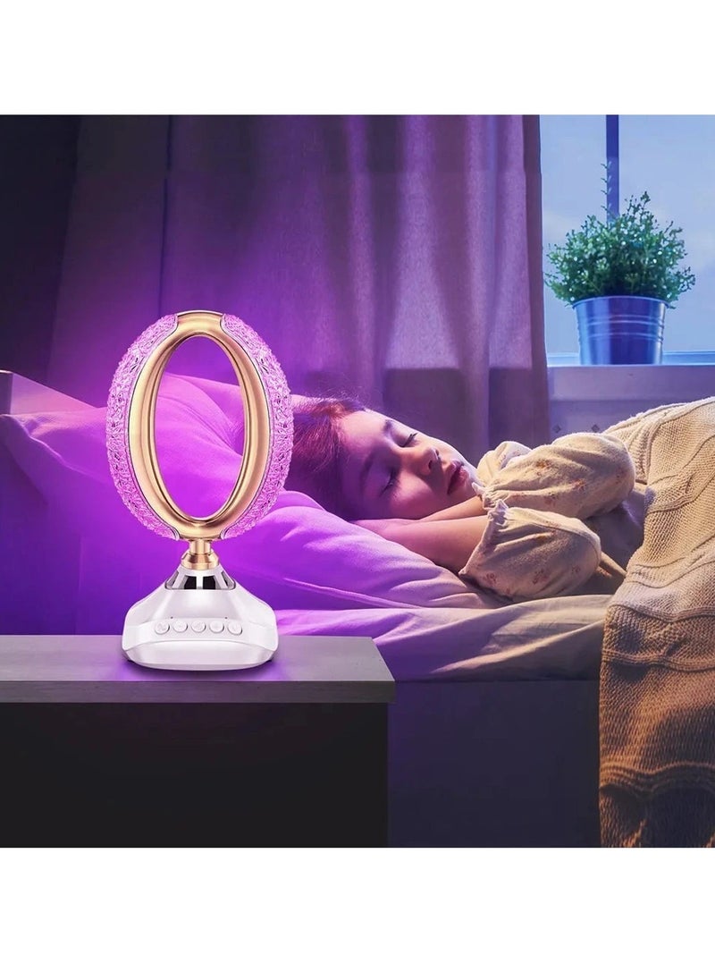 MOCOM The Ultimate Quranic Speaker 2023 - Enchanting Lighting, Multiple Recitations, and Modern Acrylic Design Controlled by Mobile APP, Remote, Manual Button  - Image 4