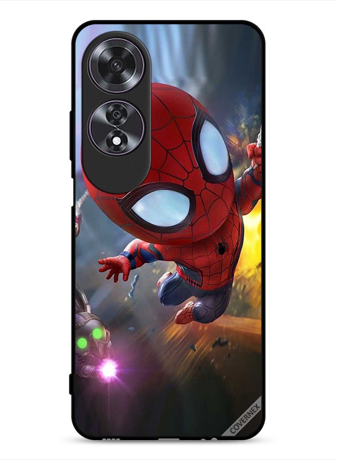 Covernex Oppo A60 Protective Case Cover Spiderman In Action - Image 1