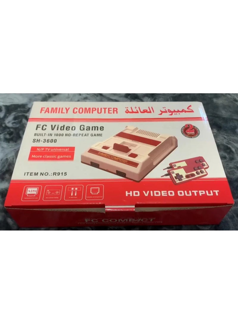 Family Computer With Classic Video Games - Image 2