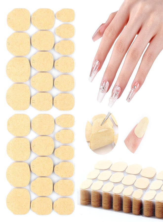 SAVILAND 600pcs Nail Sticky Tabs: 15 Sizes Nail Adhesive Tabs 30 Days Long Lasting Nails Stickers for Press Ons 0.3mm Ultra-thin Waterproof for Shower Strong Nails Glue Stickers 20 Sheets Home DIY Use - Image 1